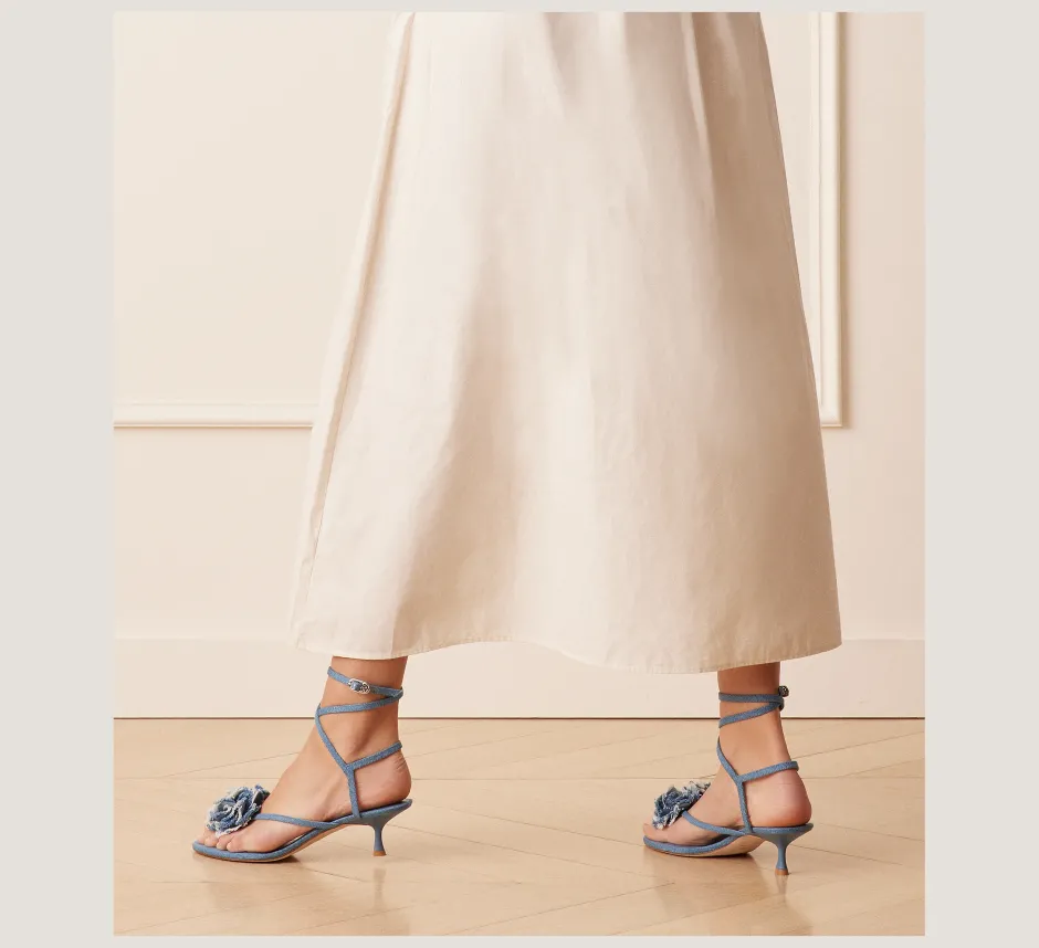 Best CHANGE LOCATION Mid Heel Sandals|The Occasion Edit