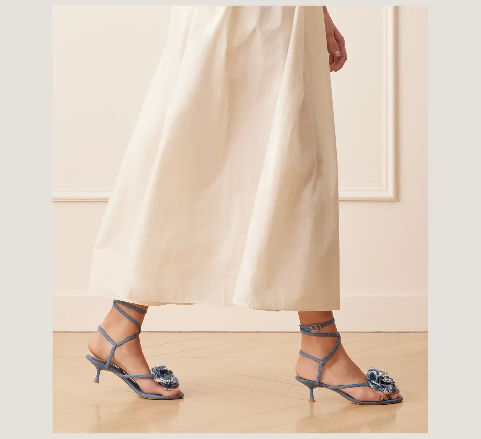 Best CHANGE LOCATION Mid Heel Sandals|The Occasion Edit