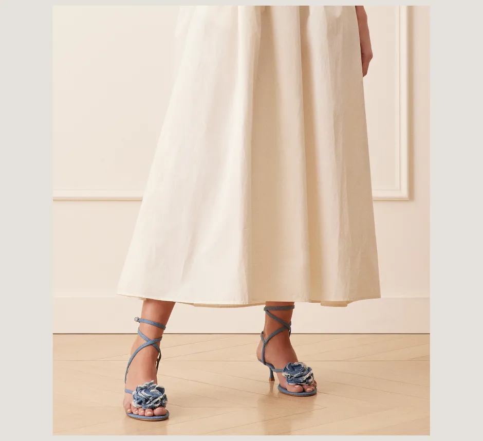 Best CHANGE LOCATION Mid Heel Sandals|The Occasion Edit